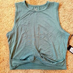 NWT Savvi Knot Crop Top M